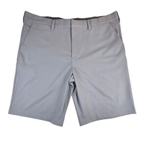 Coolibar Mens Gray UPF 50+ Sun Protection Performance Golf Shorts Size 40x10
